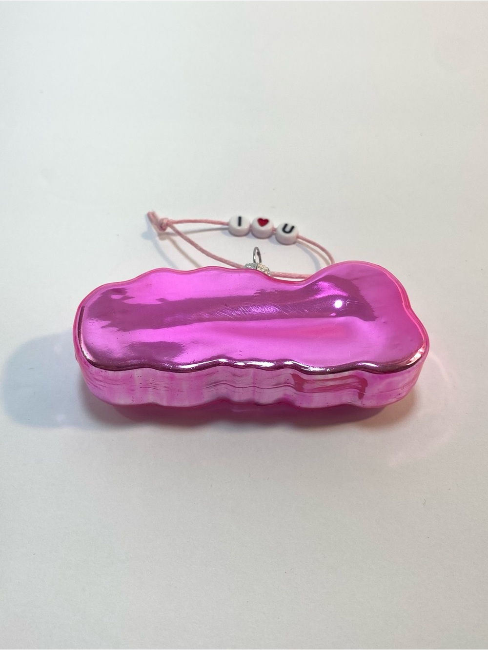 Swiftie Pink Glitter Glass Ornament by Cody Foster Taylor Swift Fan Collectible - Picture 7 of 8